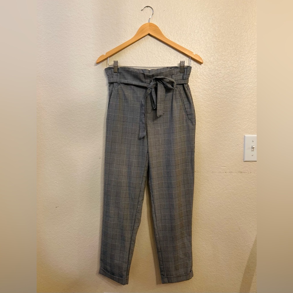 Zara Trafaluc Collection Paperbag Trousers Size XS